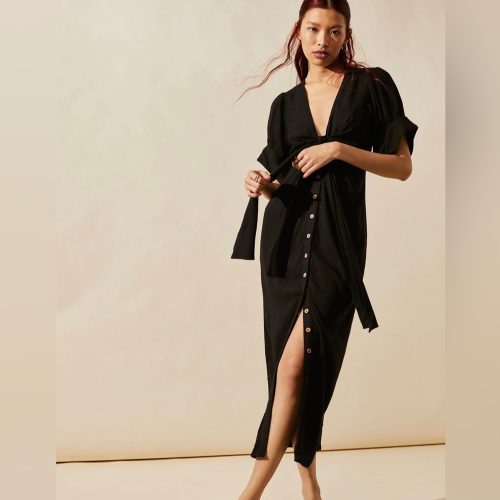 Vintage Free People Midi Dress